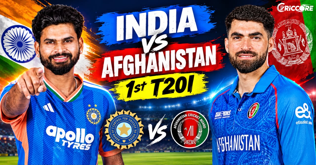 India vs Afghanistan 1st T20I