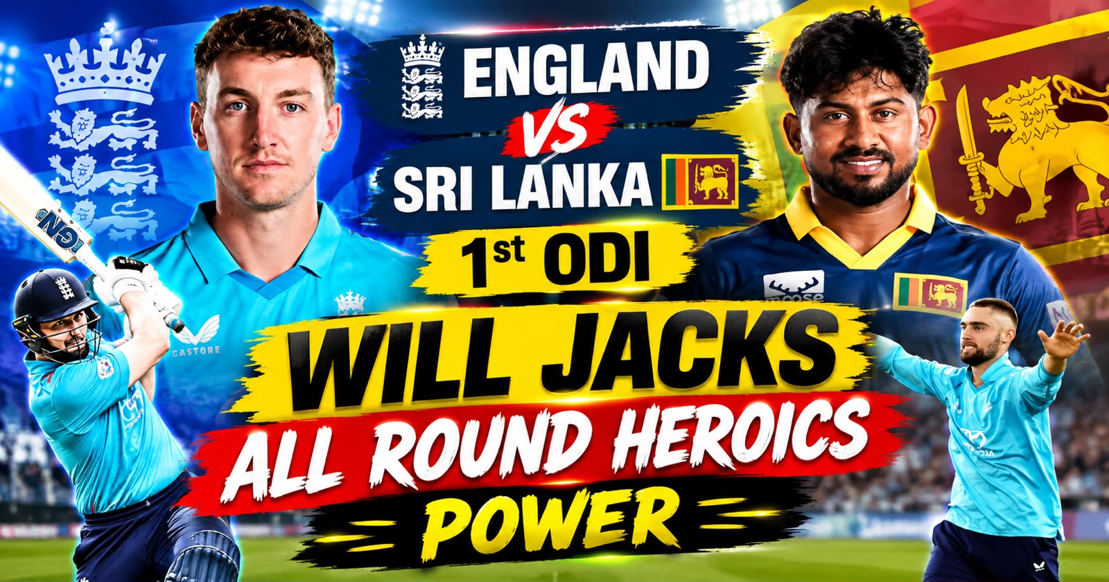 England vs Sri Lanka 1st ODI