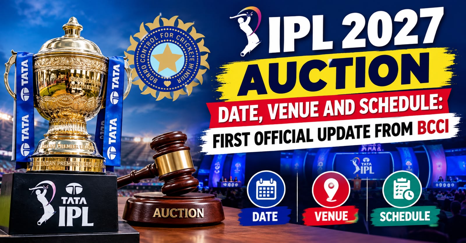 IPL 2027 Auction Date