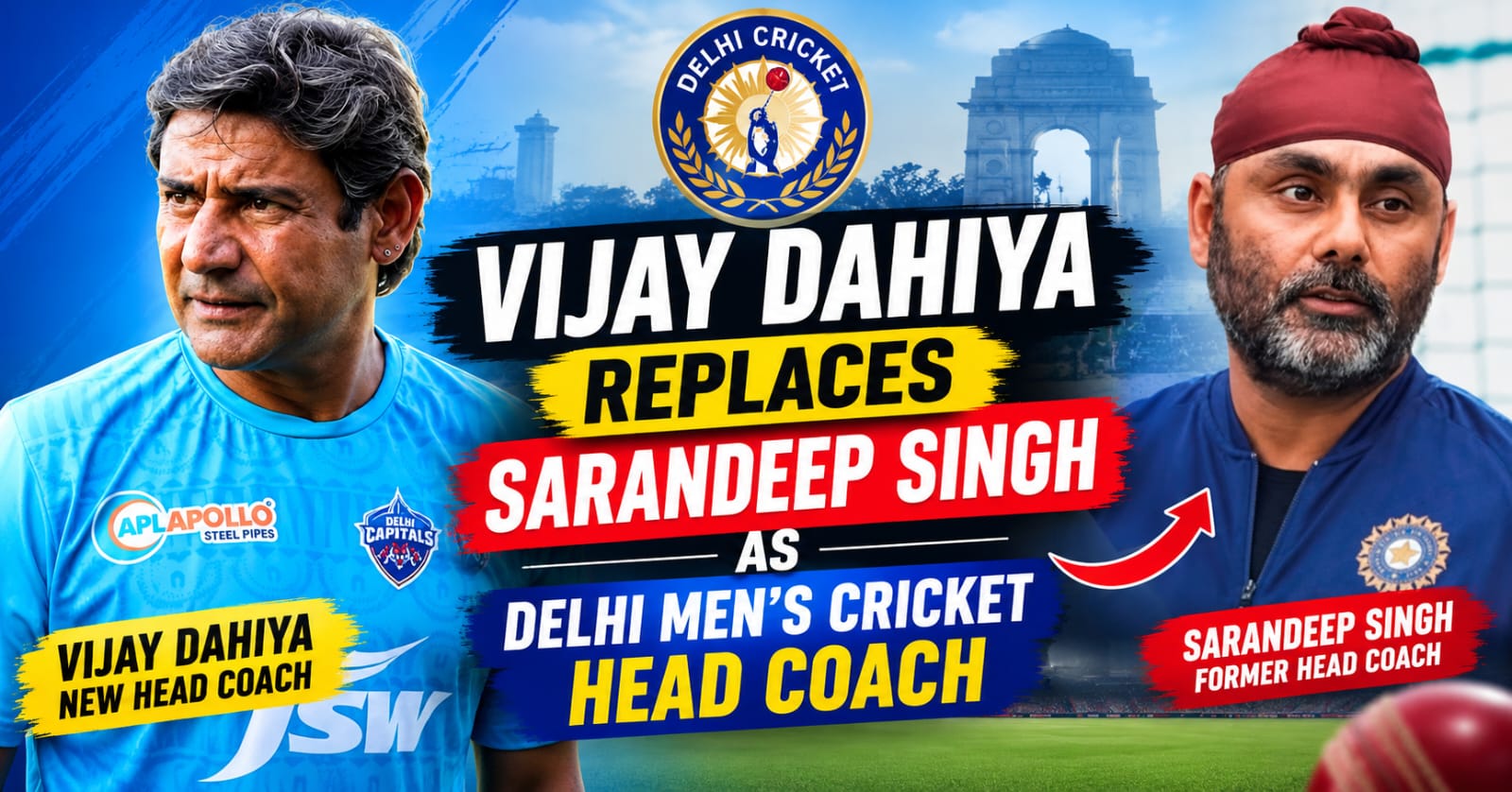 Vijay Dahiya Delhi head coach