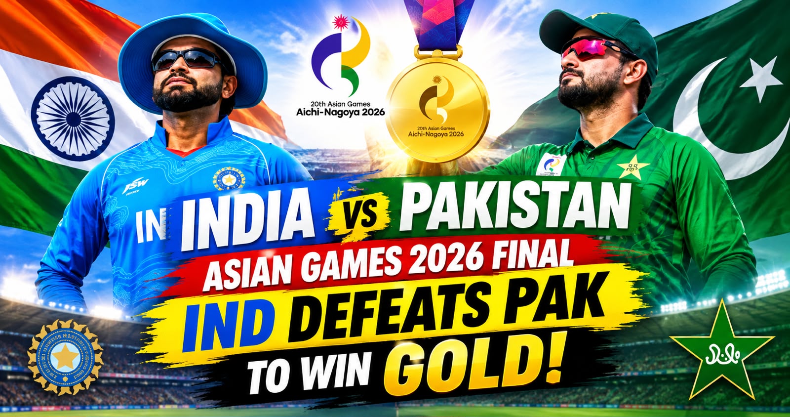 India vs Pakistan Asian Games 2026 final